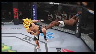 EA SPORTS UFC 2 - Best KNOCKOUT Ever Super Saiyan Kick