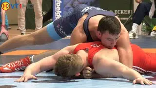 🤼 | Wrestling | German Championships 2019 Juniors (Greco) - 97kg Round 1 | Drehmann vs. Hettler