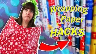 I TRIED THESE WRAPPING PAPER STORAGE HACKS | Do they really work?