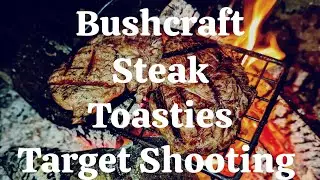 Bushcrafting with Amazing Food Cooked in the Woods