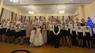 Наш хор «Кампанелла» в Новогоднем концерте вокально-хорового отделения в ДШИ N1 