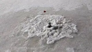 Зимняя рыбалка на жерлицы оз. Комгарь, д. Рябиновка, Спасск-Клепики,  Рязанская область.