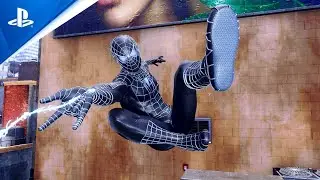 Marvel's Spider-Man 2 | Webbed Black Suit Freeroam Gameplay | PS5 4K60fps HDR