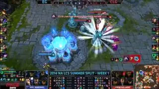 5 Man Backdoor - CLG vs EG