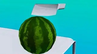 ASMR Slicing Game! Top Mobile Game! Relaxing sounds! Satisfying Video
