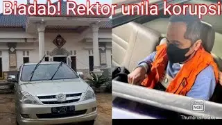 Penampakan rumah megah rektor unila yang tertangkap Korupsi
