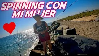 PESCAMOS un pez INCREIBLE  en mi ZONA  y  mi ESPOSA es toda UNA CAMPEONA ☺️🎣