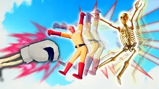 PUNCHING EVERYONE TURN INTO SKELETON | TABS - Totally Accurate Battle Simulator
