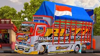 Spesial 17 Agustus Livery INDONESIA MERDEKA 🇮🇩 Mod Canter S5 Mukhlas Po