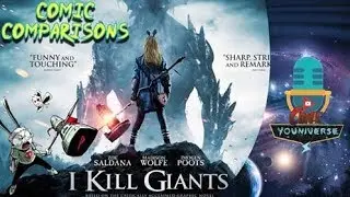 I Kill Giants Comic Comparison.