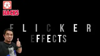 TEXT FLICKER EFFECTS IN KINEMASTER | QUICK AND EASY EDITING TUTORIAL