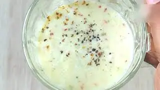 Apple smoothie, healthy smoothie.just one glass is not enough..