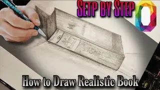 How to Draw Realistic Book like a Professional Artist || Easy for Beginners