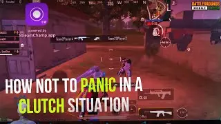 How not to panic in a CLUTCH situation | 1v4 FAIL due to overcommit 😭| FeartosXD