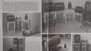 Articolo pubblicitario per la linea DIMENSIONE UOMO Dottor Ciccarelli (da  EUROPEO n.32/33 - 1982).