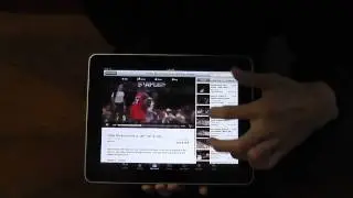 YouTube App Demonstration for the iPad
