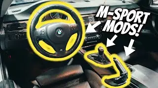 THESE SUBTLE INTERIOR MODS WILL TRANSFORM THE LOOK OF YOUR BMW!