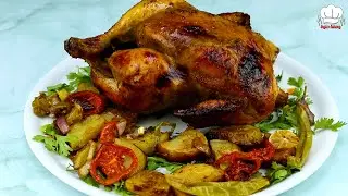 Oven Roasted Chicken 🍗 With A Wonderful Marinade 👌