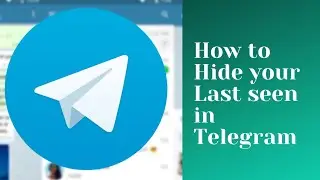 How to Hide your Last seen in Telegram | Telegram | Telegram Android |
