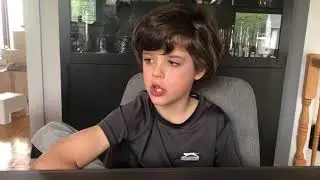 Gabriel 8 ans, sur le Syndrome de Gilles de la Tourette. Tourette Syndrome explained by Gabriel, 8.