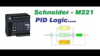 How to write PID control logic  for SCHNEIDER PLC-M221/ Variables For HMI..