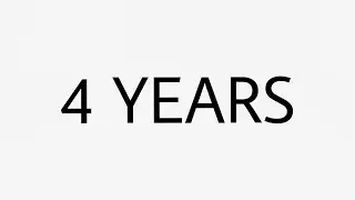 4 YEARS ON YOUTUBE!