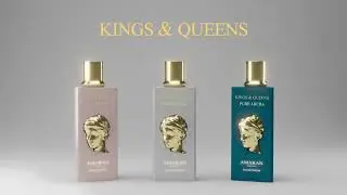 AMARAN Kings & Queens Phenomena | 3D Animation Perfume Commercial