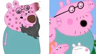 Peppa pig funny drawing meme