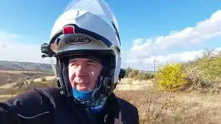 Закриття мотосезону 2023 рік . Осінні мальовничі краєвиди України . Africa Twin 750