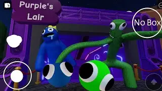 No Hide Challenge In Rainbow Friends 2 Playing As Blue And Green Lookies Full Gameplay