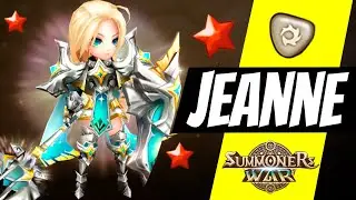 Jeanne. Everyone will be Provoked! Light Paladin in Summoners War RTA