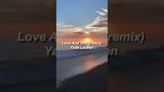 Love and war edit audio