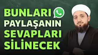 Sosyal medya paylaşımlarına dikkat! | Sevapları silecek paylaşımlar!