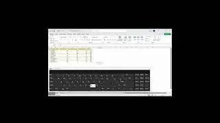 Save an existing Excel workbook in its current location using the keyboard shortcut 