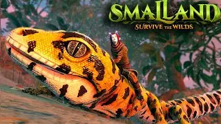 DOMANDO MINHA PRIMEIRA LAGARTIXA!!! SMALLAND 10
