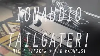 ION AudioTailgater Flash Review: Battery Speaker + Audio LEDS + MIC!