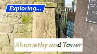 Abernethy Round Tower, Perthshire, Scotland, A Drive Through.