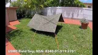 USMC Military Field Tarp