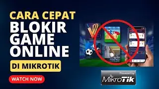 Cara cepat blokir game online di Mikrotik