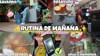 NUESTRA RUTINA 🏡👨‍👩‍👦Mis MAÑANAS ✨🌥️ Reunión de mi Sobrina ✓ | SOPITA de POLLO 🍜 | LAVADO de ROPA 🧼🫧