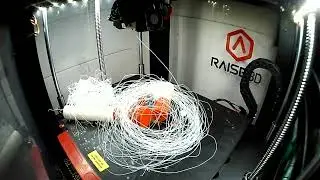 3D Print Failure Time Lapse. 