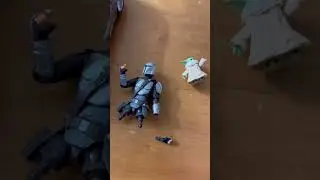 Mandalorian in a BMW 