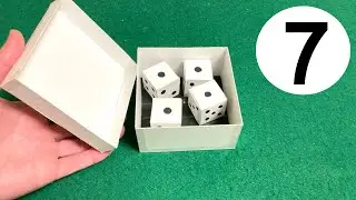 サイコロマジック集　簡単7ネタ種明かし　7 Dice Magic Tricks Tutorials.
