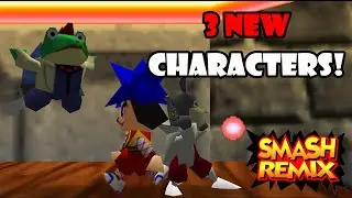 Goemon, Peppy, and Slippy Moveset and Gameplay! - Smash Remix 1.4.0