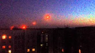 Донецк. Залп градов. 14 09 2014