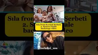Sıla from Kızılcık Şerbeti 2. Season finale backstage video #sılatürkoğlu #kızılcıkşerbeti #doğa