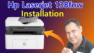 Hp Laserjet mfp138fnw installation || How To Install Hp 138fnw Printer || Hp Printer 138nw Install