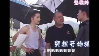 New BTS of Song He, Qin Huole and Director Xin Peng found on Weibo | Strange Tales of Jiang Cheng