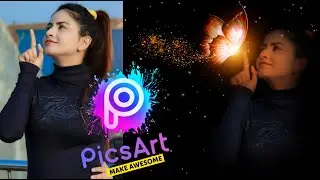 Butterfly Glowing Effect in PicsArt || Picsart editing 2021