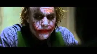 El Caballero Oscuro. Escena del interrogatorio al Jóker. (Castellano) HD